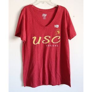 Blue 84 USC Trojans V-Neck Tee NWOT - Size Large